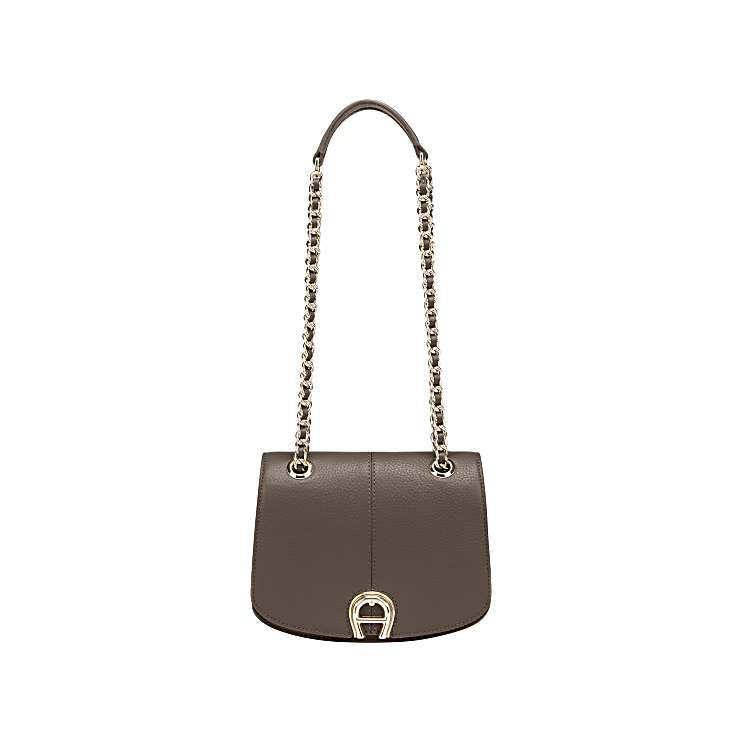 MARCELLA SHOULDER BAG XS | COAL BROWN – Etienne AIGNER
