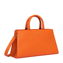 Load image into Gallery viewer, CYBILL HANDBAG STRETCH M | ELEMENT ORANGE - AIGNER