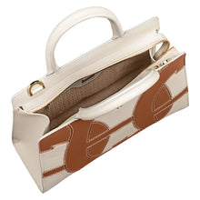 Load image into Gallery viewer, CYBILL EDGE TO EDGE HANDBAG M | PEARL WHITE - AIGNER
