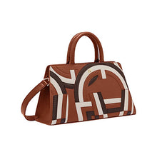 Load image into Gallery viewer, CYBILL ASSEMBLAGGIO STRETCH M | DARK COGNAC