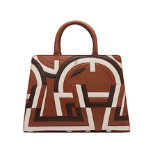 Load image into Gallery viewer, CYBILL ASSEMBLAGGIO HANDBAG M | DARK COGNAC