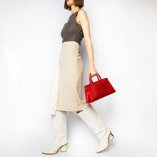 Load image into Gallery viewer, CYBILL HANDBAG STRETCH M | SHINY RED - AIGNER