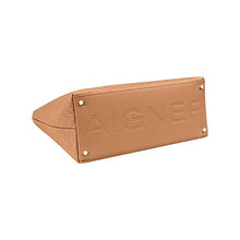 Load image into Gallery viewer, ZITA LOGO HOBO BAG M | PECAN BROWN