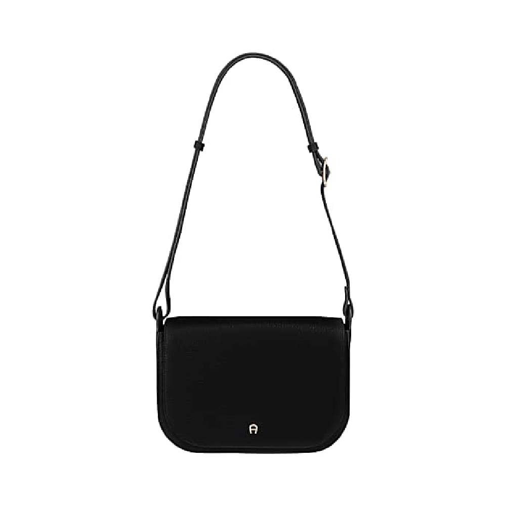 PURA SHOULDER BAG M |BLACK – Etienne AIGNER