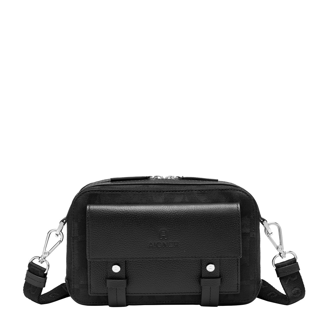 TORINO S AIGNER JACQUARD BLACK Etienne AIGNER