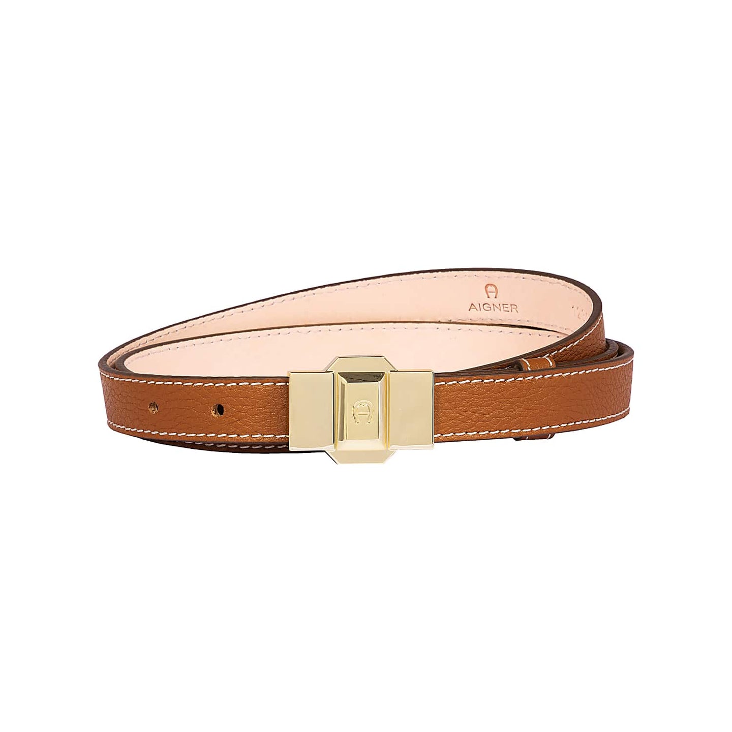 FARAH BELT 2CM | COGNAC