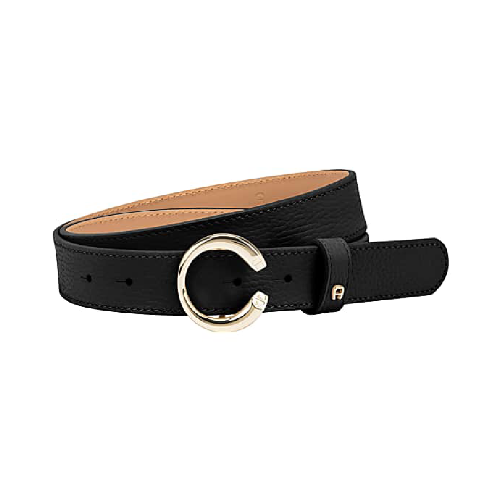 Logo belt 3 cm | Black 0002