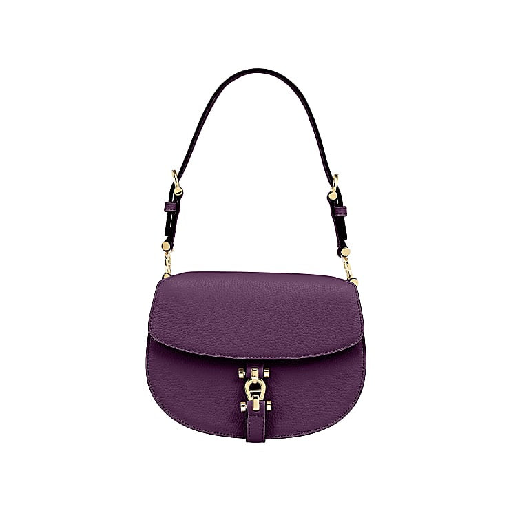 DELIA SHOULDER BAG S | PLUM