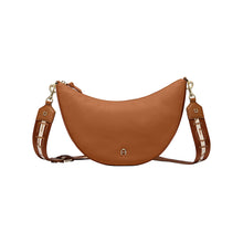 Load image into Gallery viewer, ZITA SHOULDER BAG M | COGNAC BROWN
