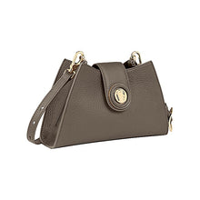 Load image into Gallery viewer, TRIA SHOULDER BAG S | COAL BROWN - AIGNER
