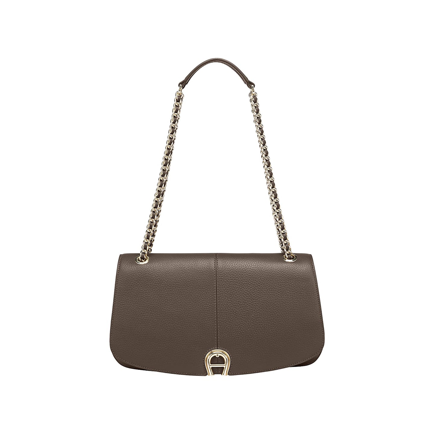 MARCELLA SHOULDER BAG M | COAL BROWN