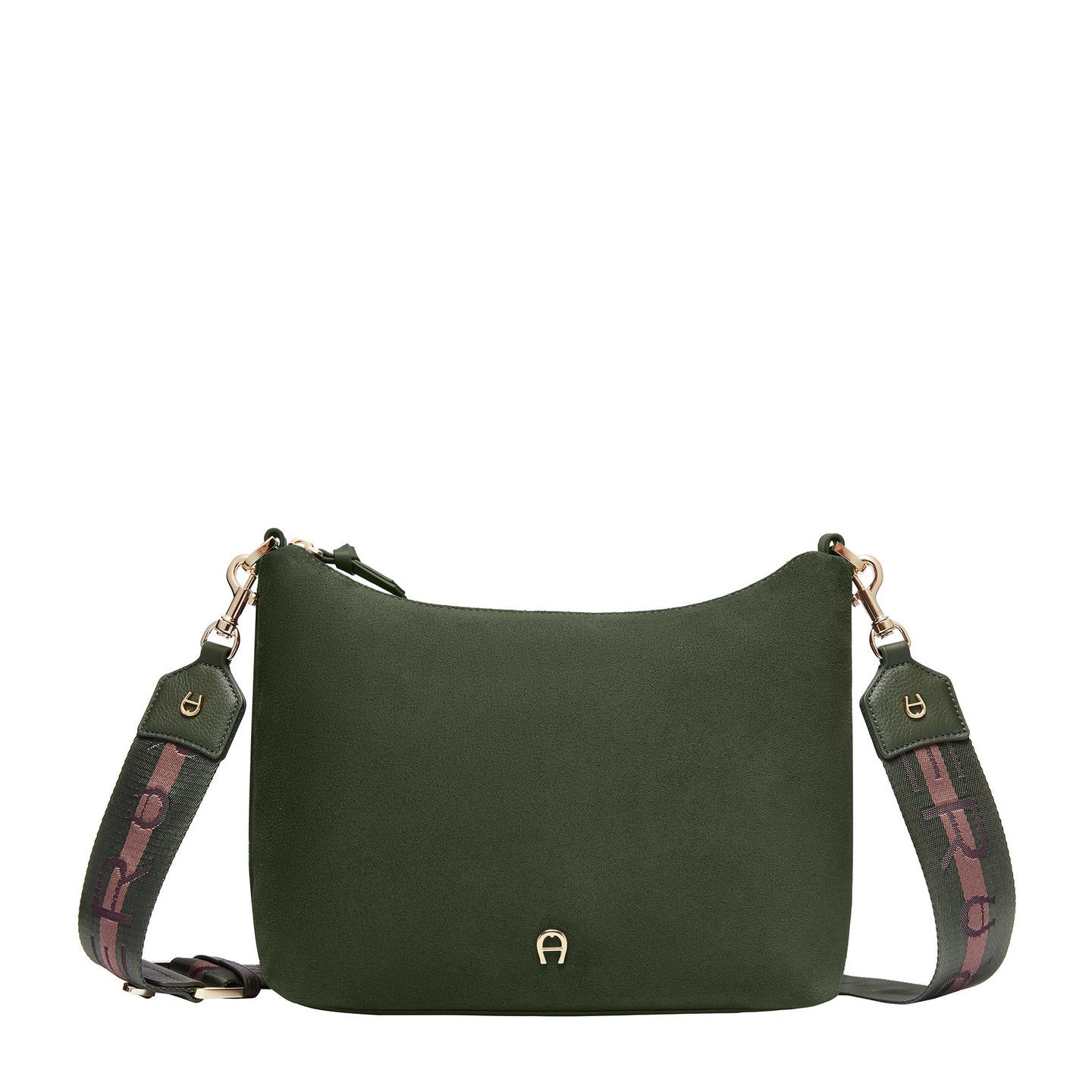 ZITA SUEDE SHOULDER BAG S | HUNTER GREEN