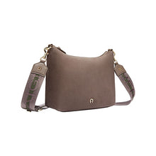 Load image into Gallery viewer, ZITA SUEDE SHOULDER BAG S | COAL BROWN
