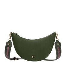 Load image into Gallery viewer, ZITA SUEDE SHOULDER BAG M | HUNTER GREEN
