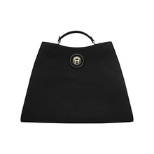 Load image into Gallery viewer, TRIA HANDBAG L | BLACK - AIGNER
