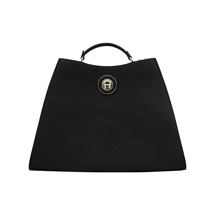 TRIA HANDBAG L | BLACK - AIGNER