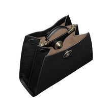 Load image into Gallery viewer, TRIA HANDBAG L | BLACK - AIGNER
