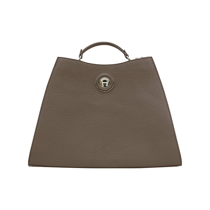 TRIA HANDBAG L | COAL BROWN - AIGNER