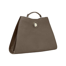 Load image into Gallery viewer, TRIA HANDBAG L | COAL BROWN - AIGNER
