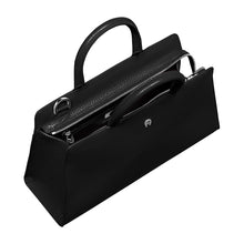 Load image into Gallery viewer, CYBILL HANDBAG STRETCH M | BLACK - AIGNER
