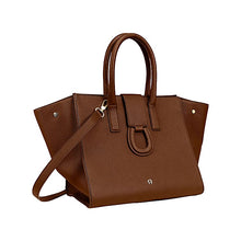 Load image into Gallery viewer, SELENA HANDBAG L | WALNUT BROWN - AIGNER
