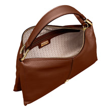 Load image into Gallery viewer, SAVANNAH HOBO BAG S | WALNUT BROWN - AIGNER
