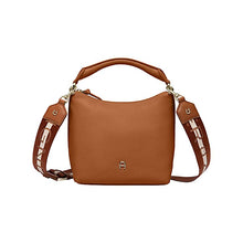 Load image into Gallery viewer, ZITA HOBO BAG S |  COGNAC BROWN
