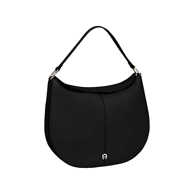 SAVANNAH HOBO BAG L | BLACK 0002 – Etienne AIGNER
