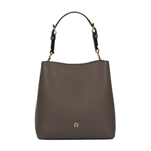 Load image into Gallery viewer, DELIA HOBO BAG S | COAL BROWN
