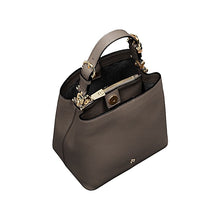 Load image into Gallery viewer, DELIA HOBO BAG S | COAL BROWN
