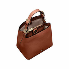 Load image into Gallery viewer, DELIA HOBO BAG S | DARK COGNAC
