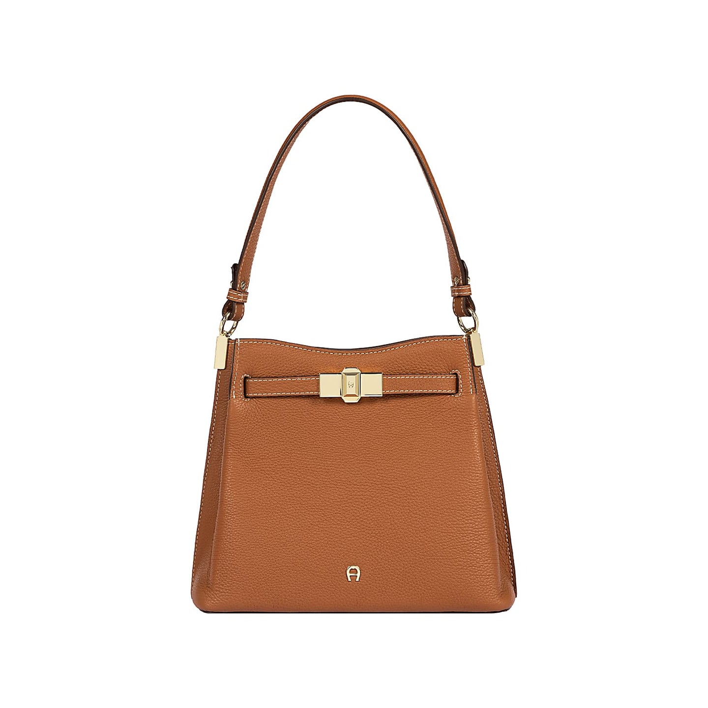 FARAH HOBO BAG M | COGNAC BROWN