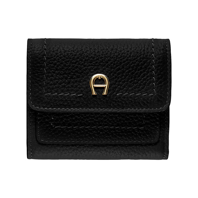 SAVANNAH CARD CASE | BLACK - AIGNER