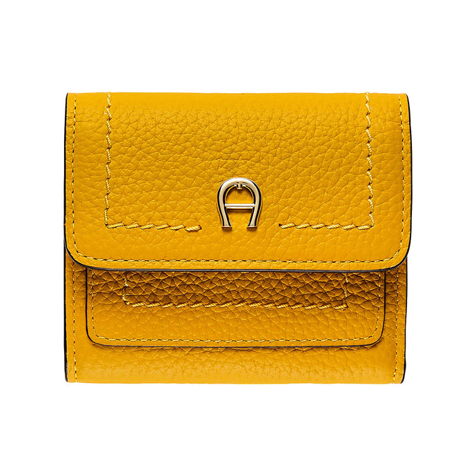 SAVANNAH CARD CASE | TANNED YELLOW - AIGNER