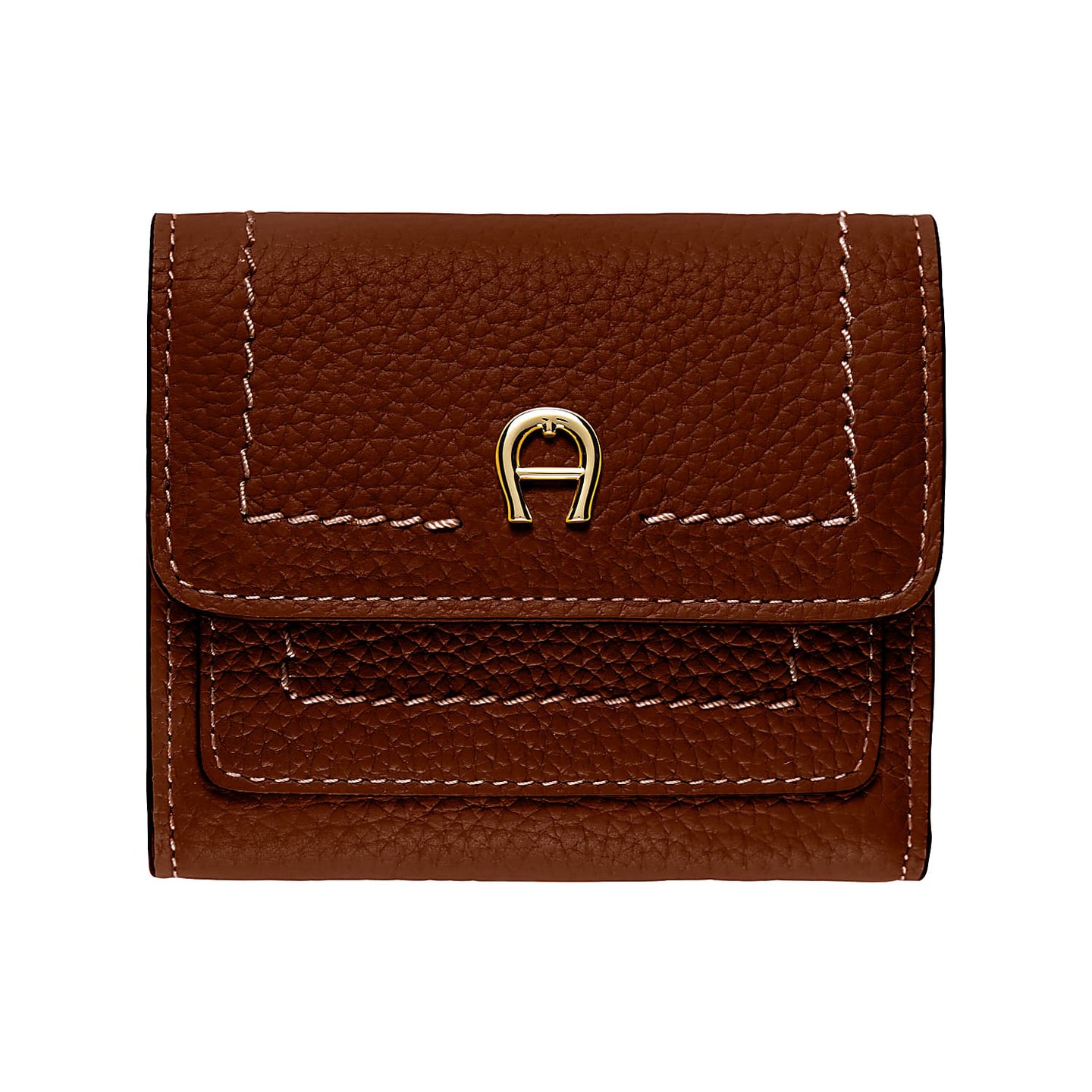 SAVANNAH CARD CASE | WALNUT BROWN - AIGNER