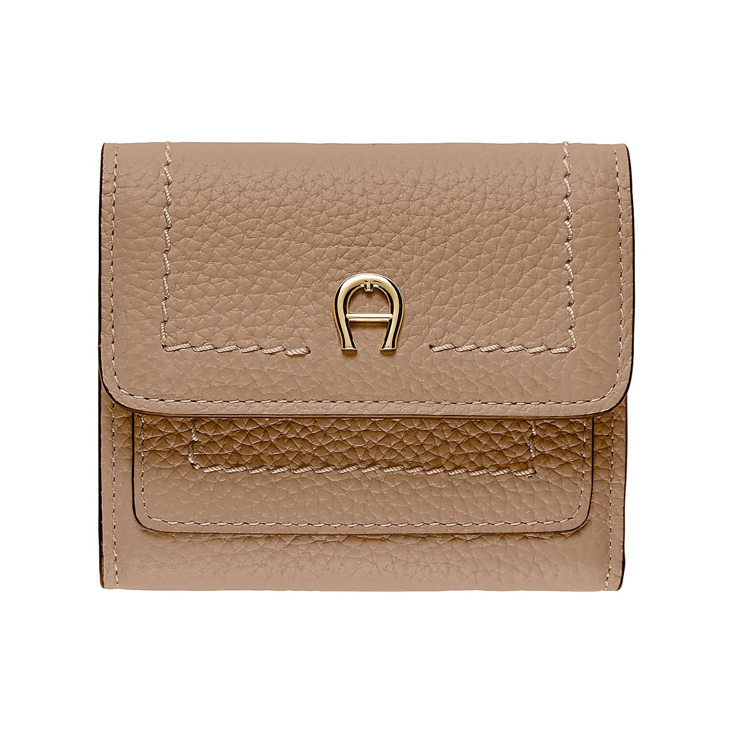 SAVANNAH CARD CASE | WARM TAUPE - AIGNER