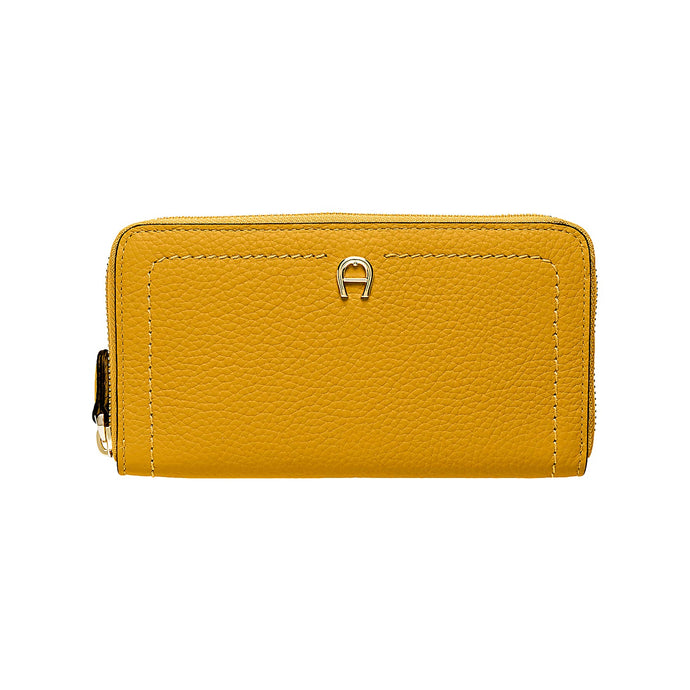 SAVANNAH BILL AND CARD COMPARTMENT | TANNED YELLOW - AIGNER