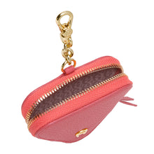 Load image into Gallery viewer, FASHION TRIANGLE COIN PURSE KEYCHAIN | DUSTY ROSE
