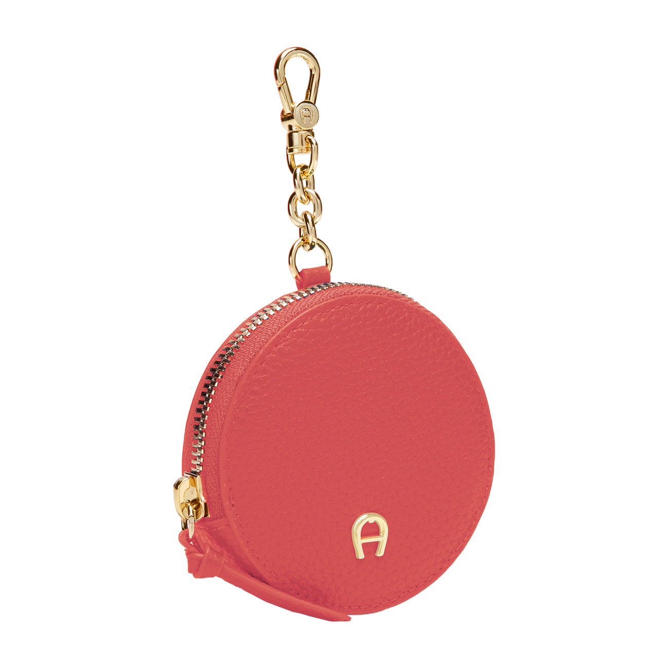 FASHION CIRCLE COIN PURSE KEYCHAIN DUSTY ROSE Etienne AIGNER