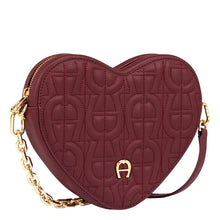 Load image into Gallery viewer, HEART POUCH | BURGUNDY
