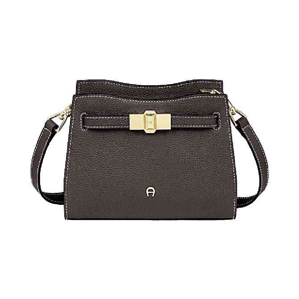 FARAH SHOULDER BAG S | ACACIA BROWN