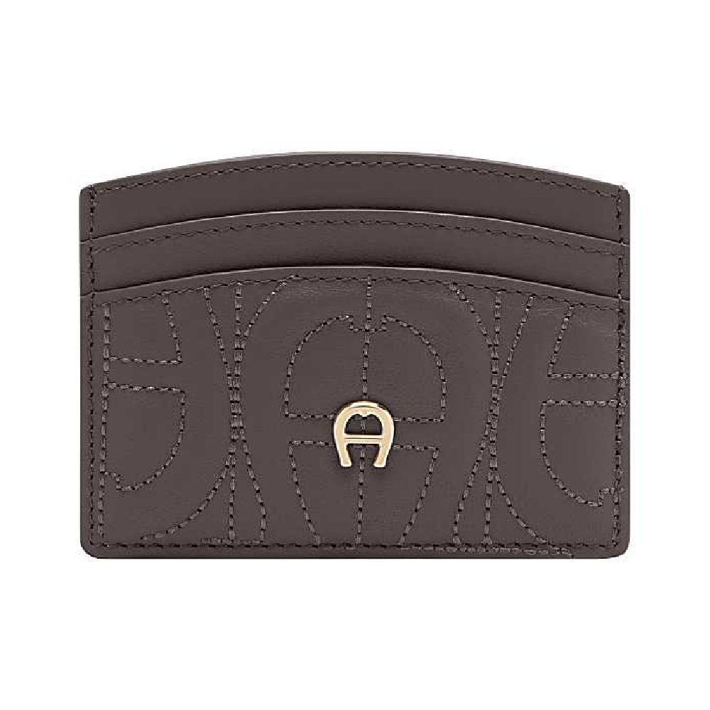 DIADORA LOGO CARD CASE | ACACIA BROWN