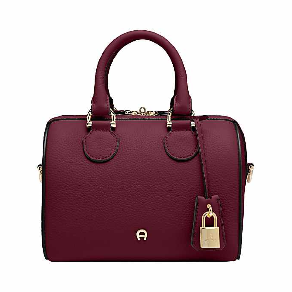 DELIA HANDBAG XS  | BURGUNDY