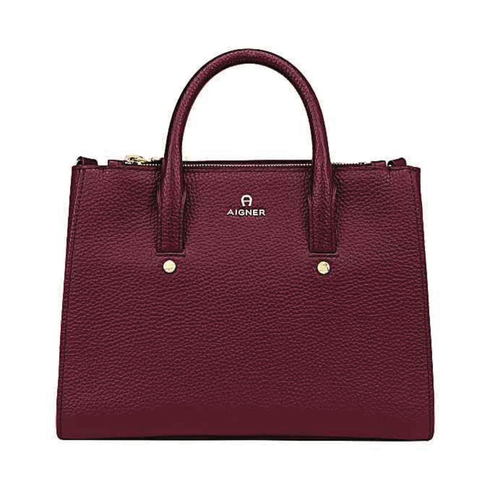 IVY HANDBAG M | BURGUNDY