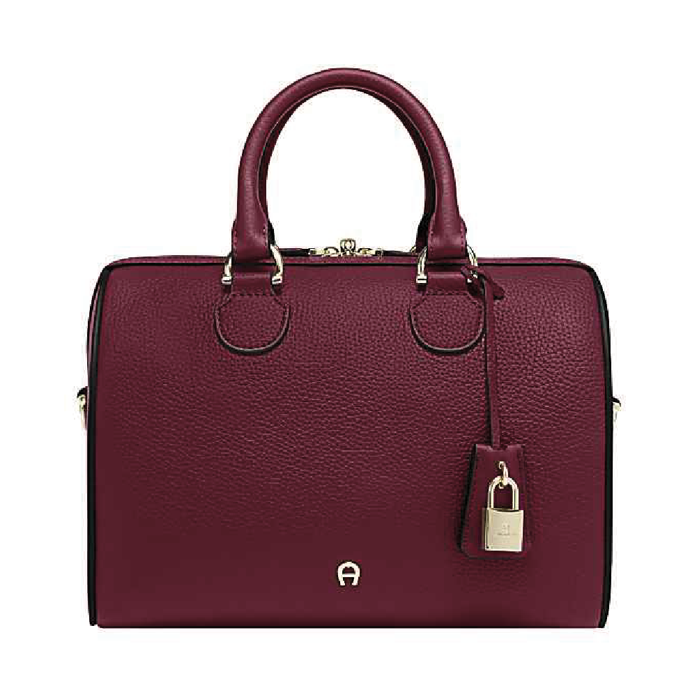 DELIA HANDBAG S | BURGUNDY