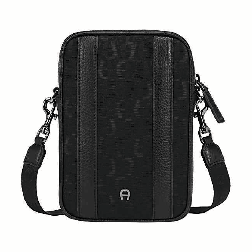 DIEGO CROSSBODY BAG LOGO XS | BLACK 0007