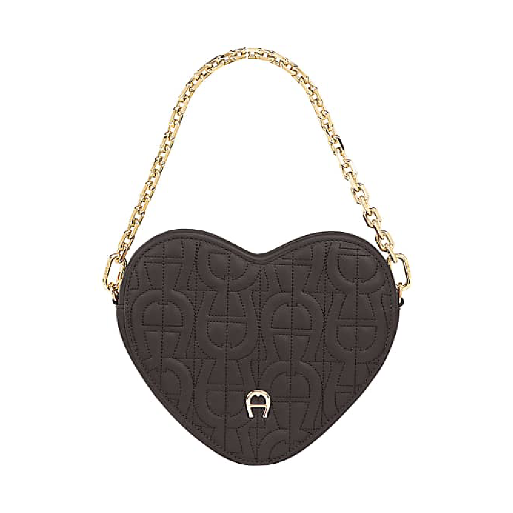 HEART POUCH | NIGHT GREY