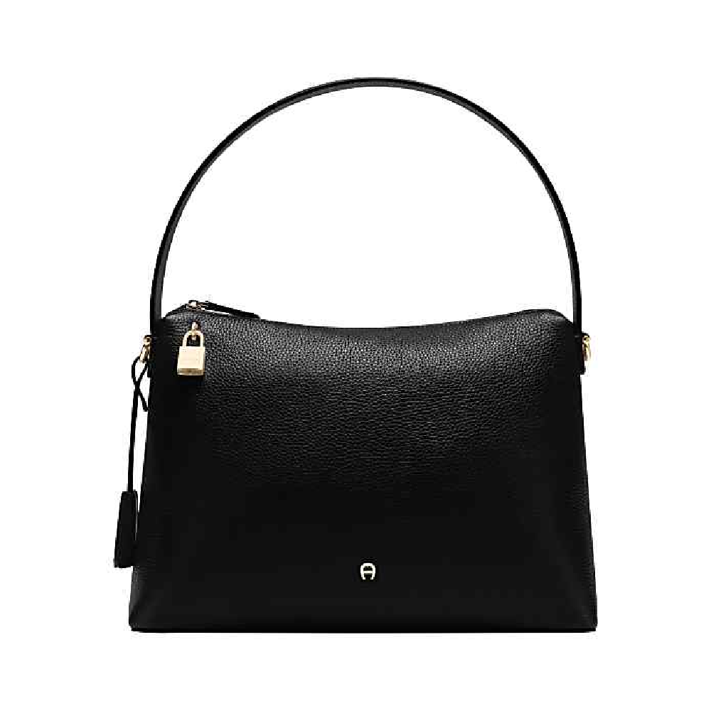 DELIA HOBO BAG M | BLACK 136188 00-0002