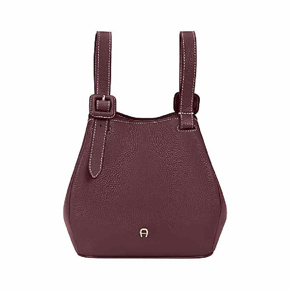 MIRANDA HOBO BAG S | PORT RED