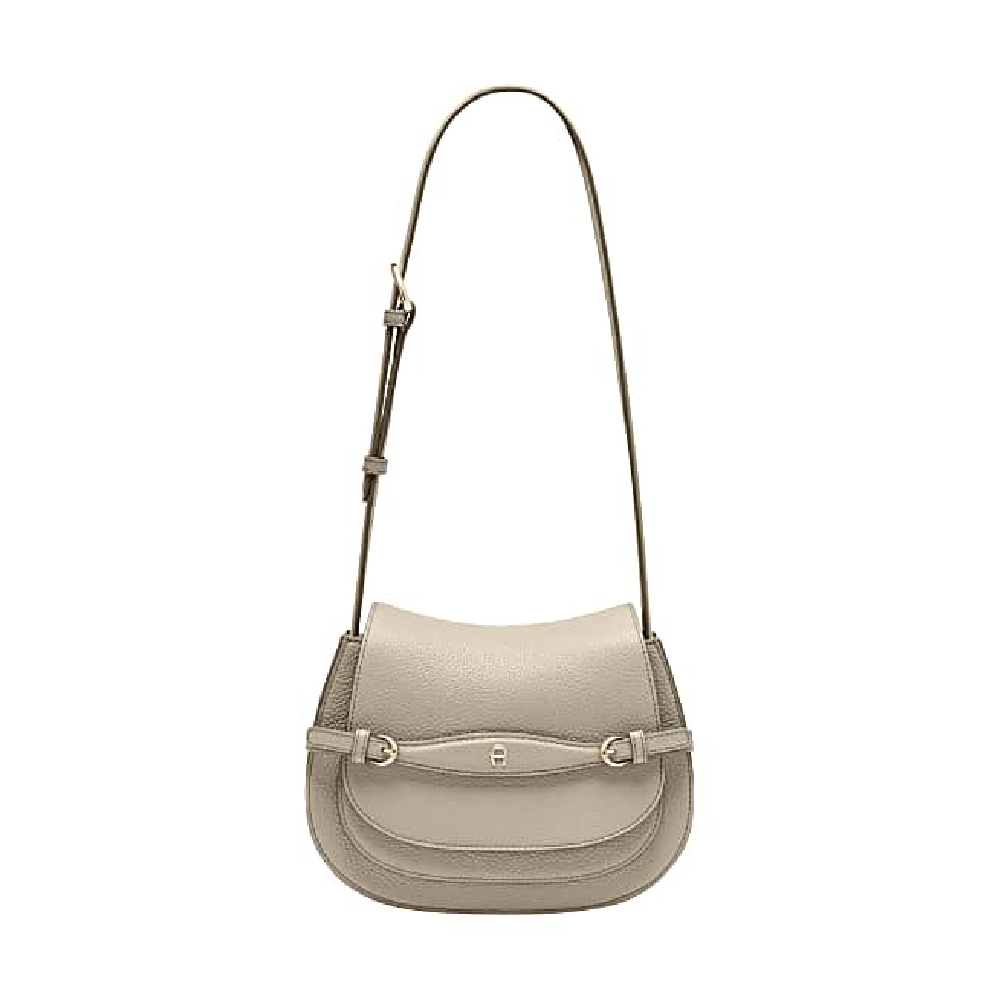 CAVALLO SHOULDER BAG S | ALPACA BEIGE